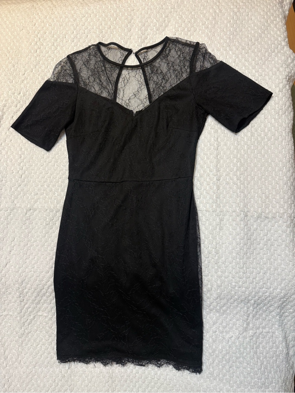 ASOS Women’s Black Lace Dress